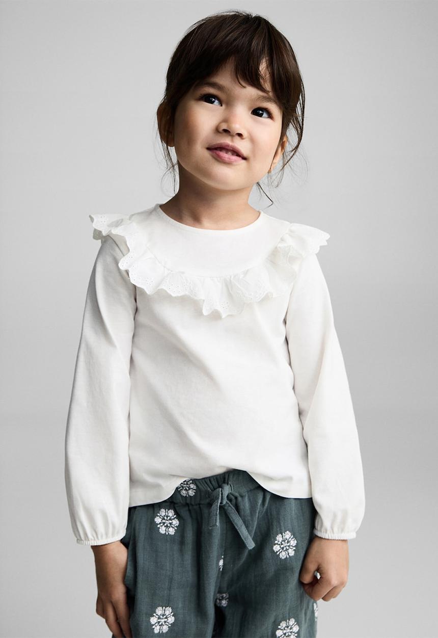 MANGO - T-shirt isabella - natural