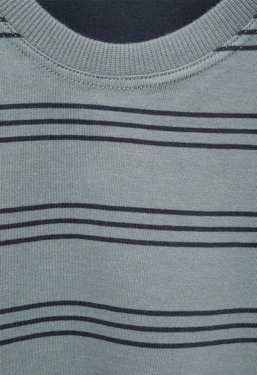 MANGO - T-shirt triple - medium green