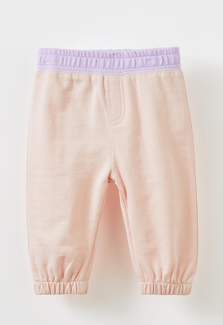 Cotton On - Felix trackpant - pink pearl/colourblock