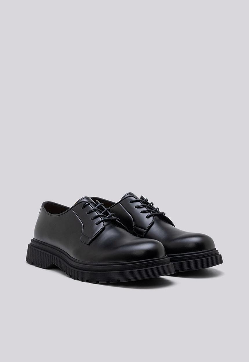 Replay - Pierce brush - black leather