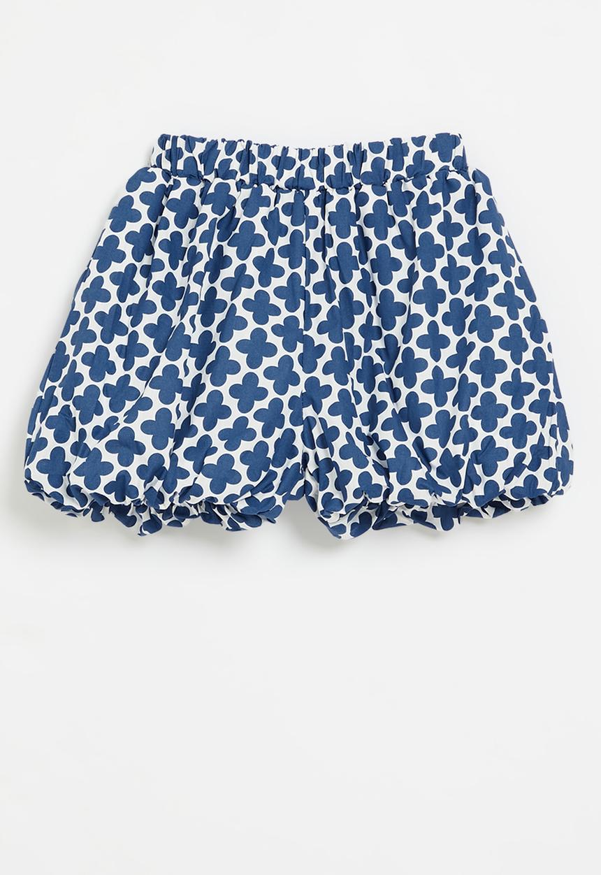 Pop Candy - Bubble shorts-blue & white