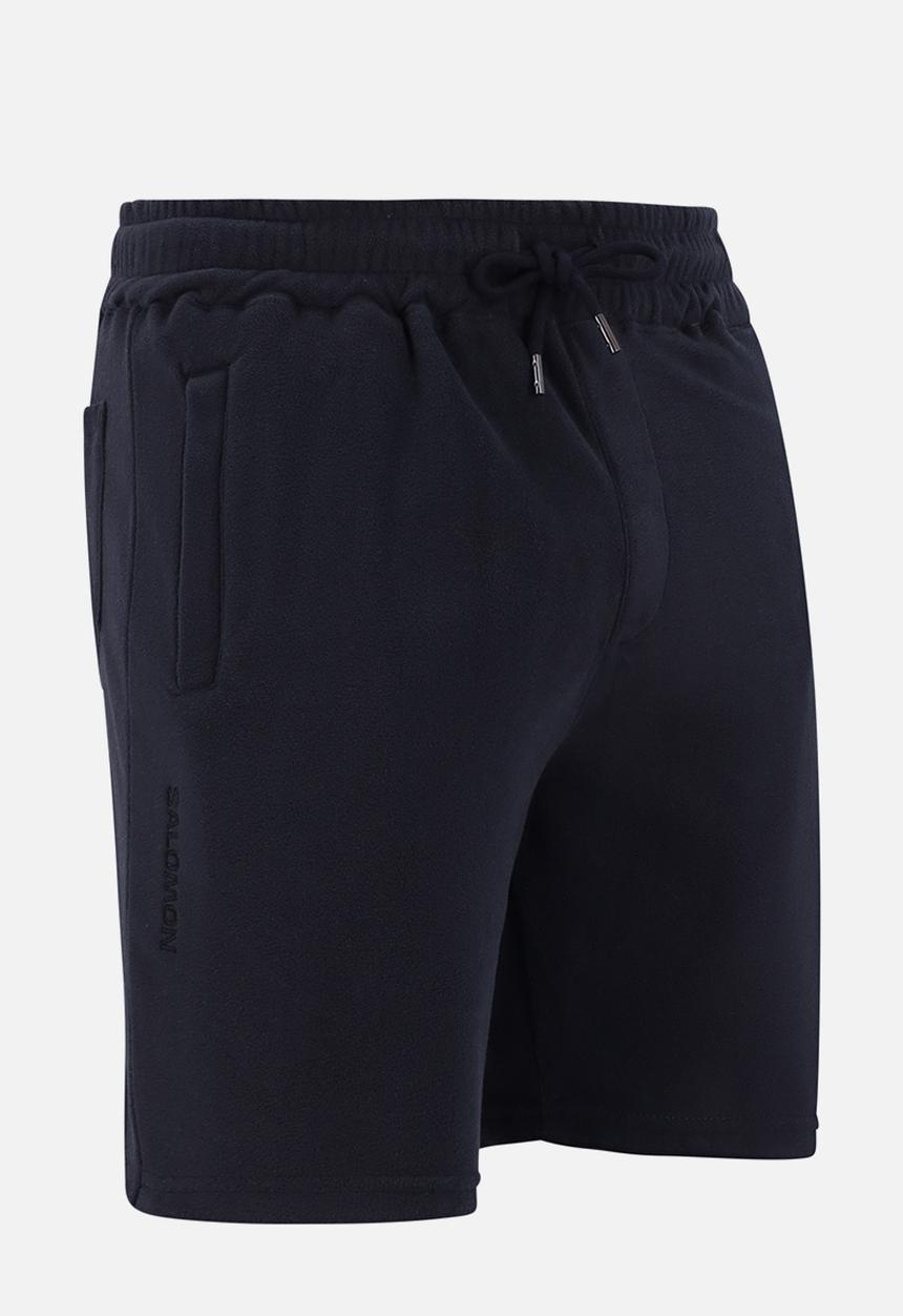 Salomon - Chill polar fleece short - black