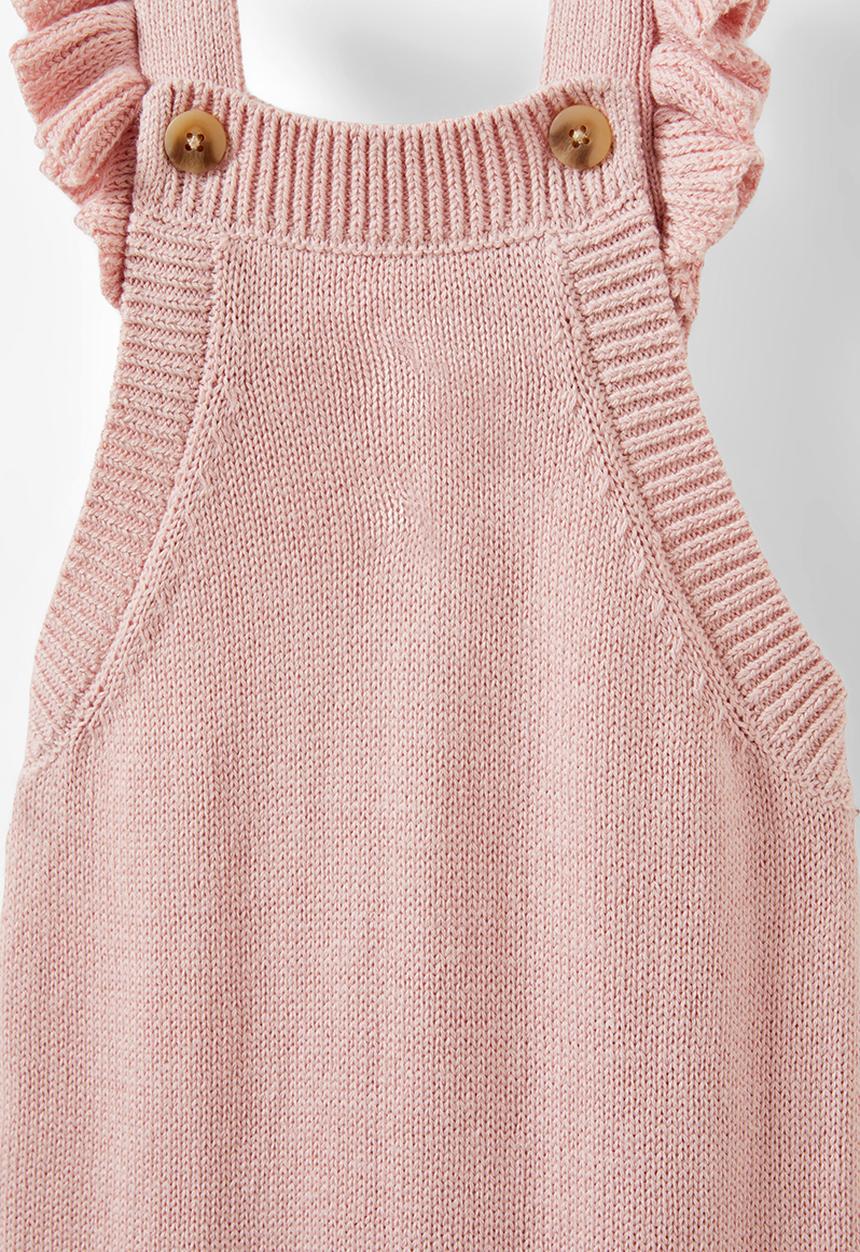 Cotton On - Organic knit dungaree - zephyr