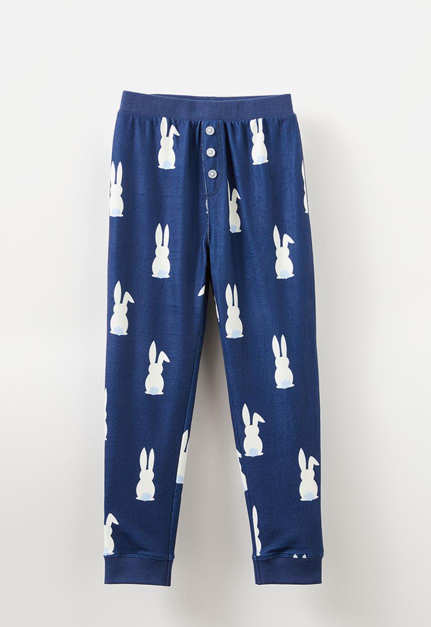 Cotton On - Chuck long sleeve pyjama set - in the navy bunny