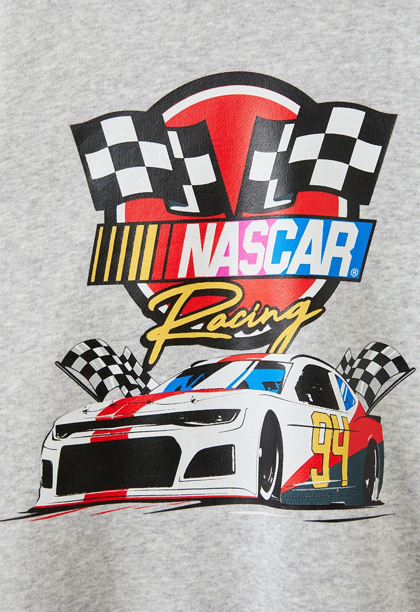 Cotton On - Nascar emerson hoodie - fog grey marle