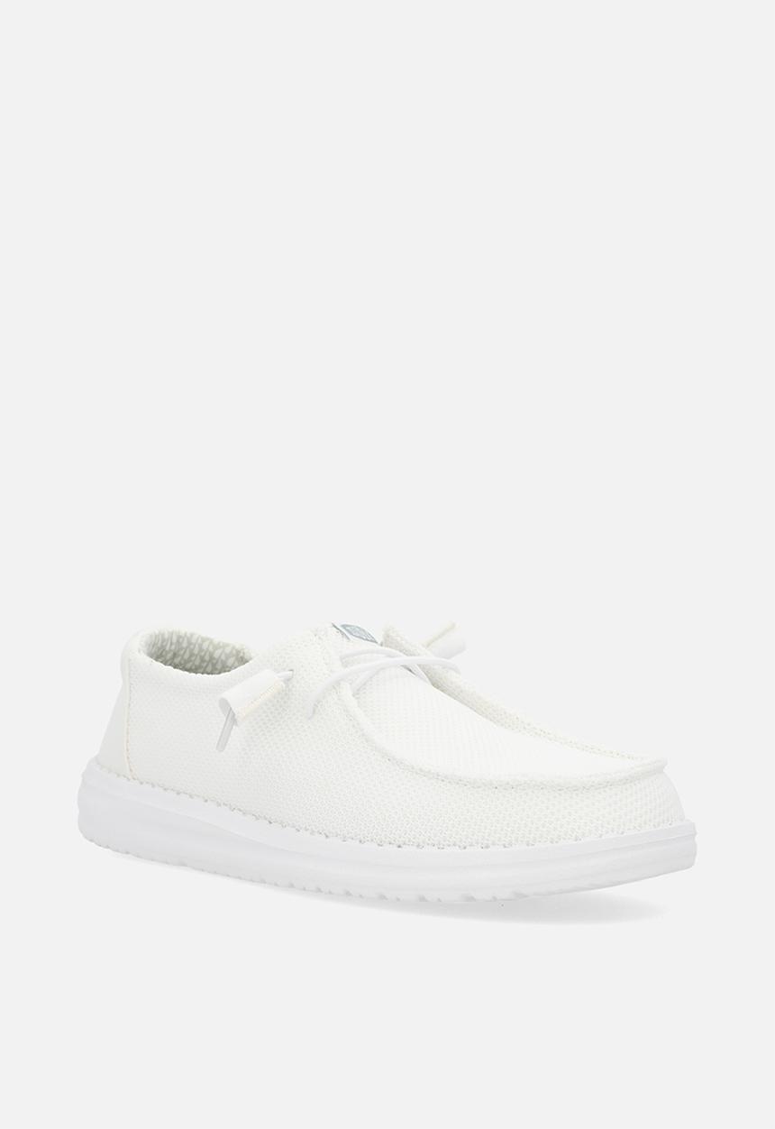 Hey Dude - Wendy Stretch Mesh slip on - White