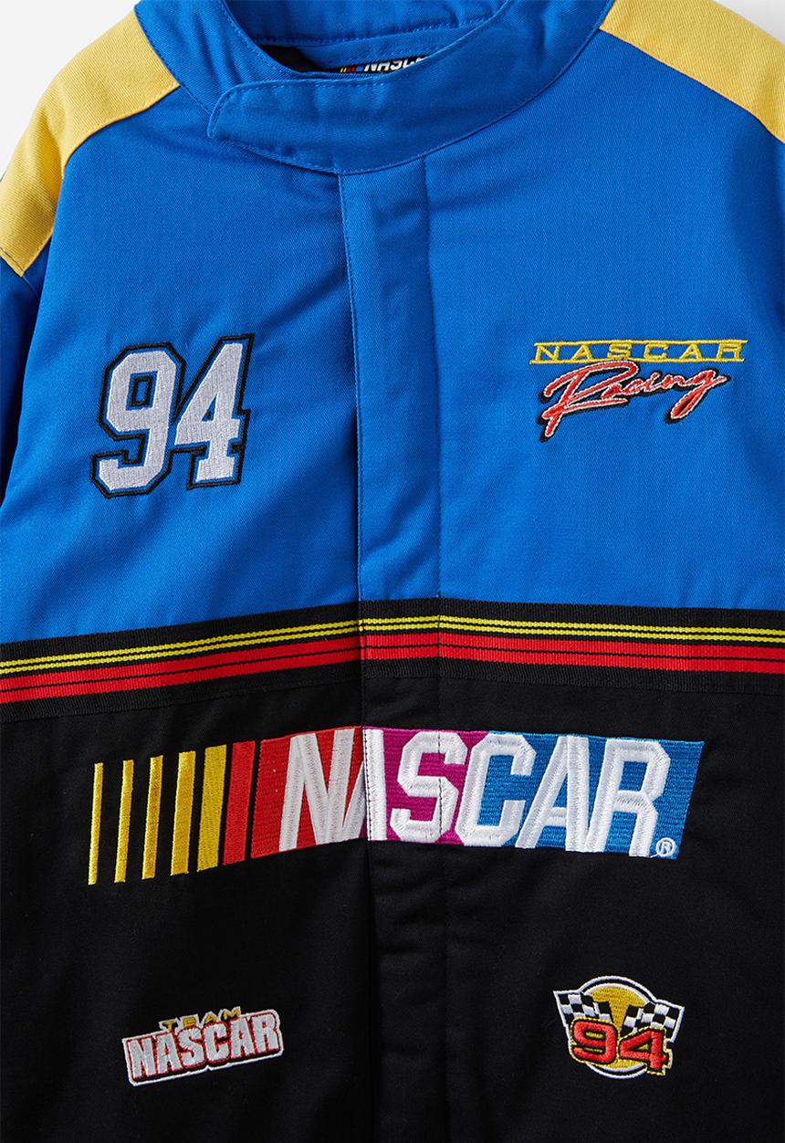 Cotton On - Nascar racing jacket - harbour blue