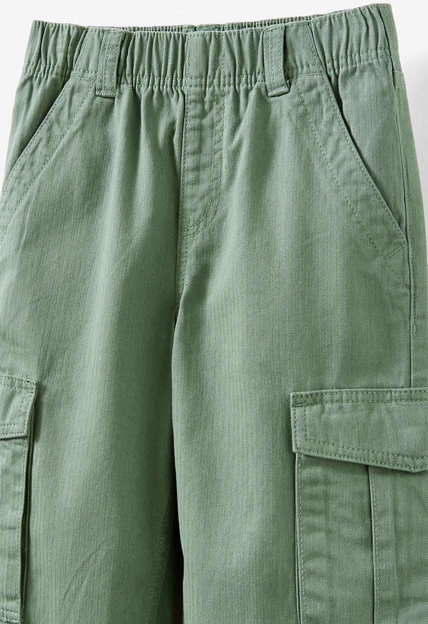 Cotton On - Taylor cargo pant - moss green