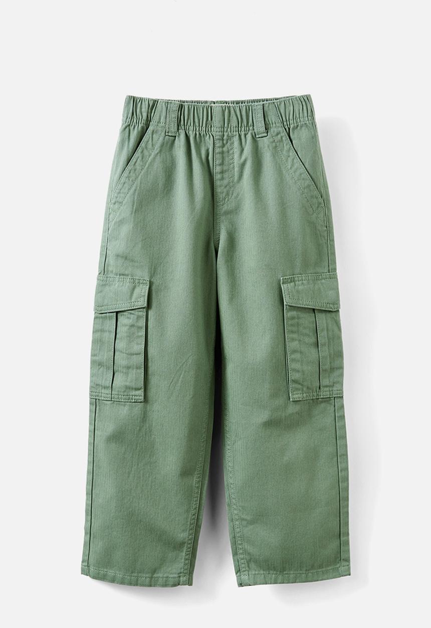 Cotton On - Taylor cargo pant - moss green