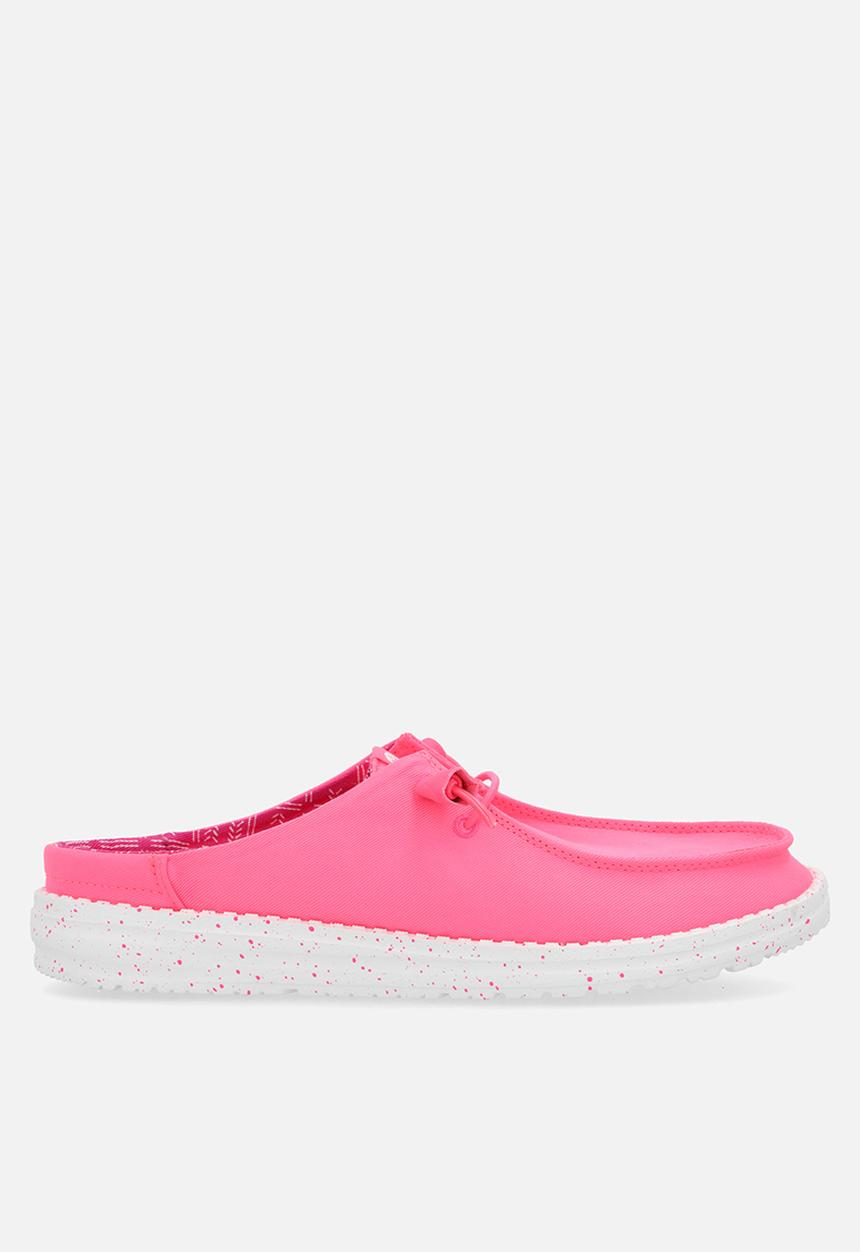 Hey Dude - Wendy Slip Classic slip on - Neon Pink