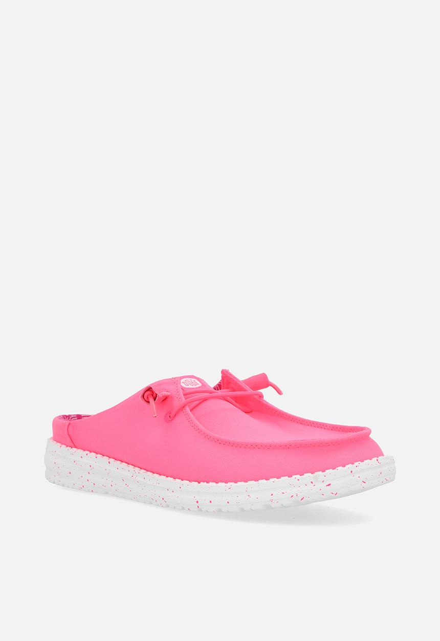 Hey Dude - Wendy Slip Classic slip on - Neon Pink