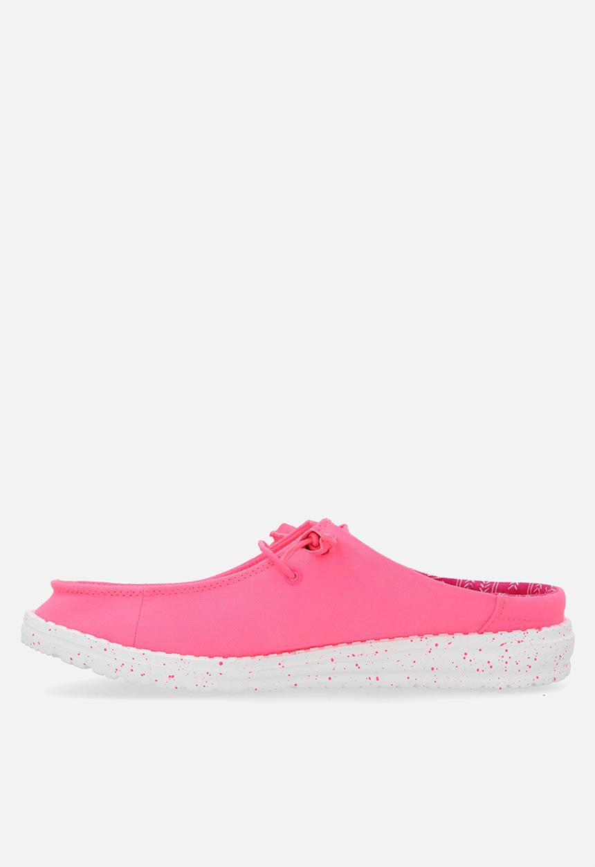 Hey Dude - Wendy Slip Classic slip on - Neon Pink