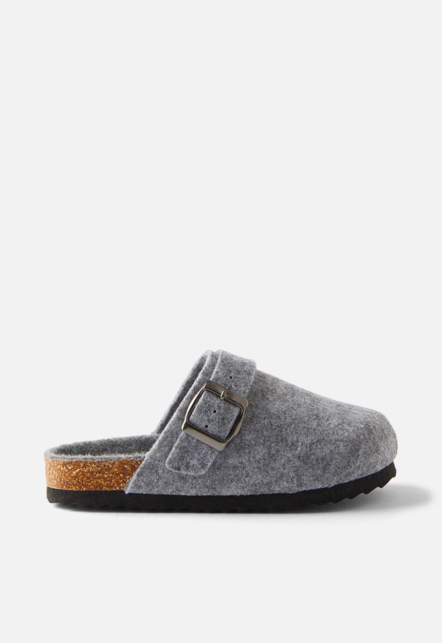 Cotton On - Tommy buckle slide - grey felt