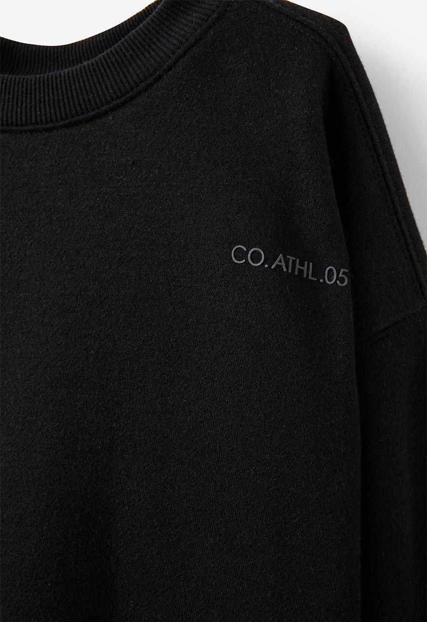 Cotton On - Sammy oversize crew - black