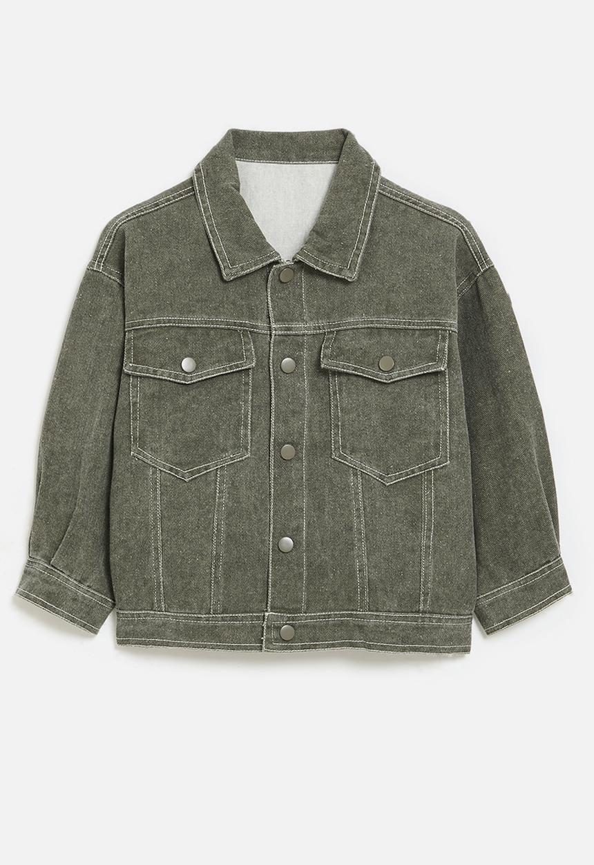Pop Candy - Trucker jacket - charcoal