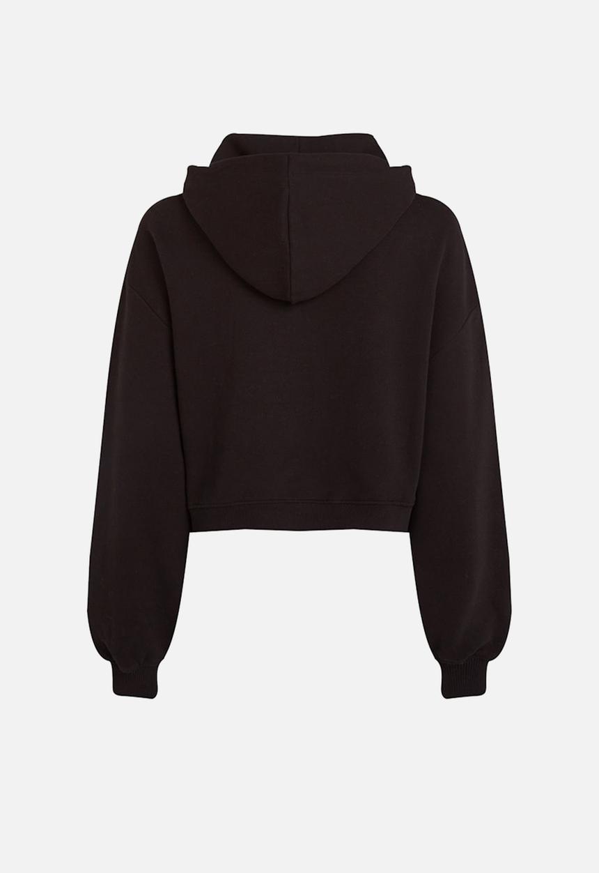 Calvin Klein - Plus chenille monologo hoodie - ck black
