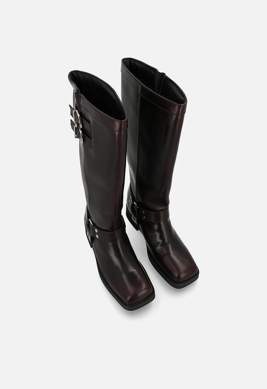 Public Desire - Sirius  boot - burgundy