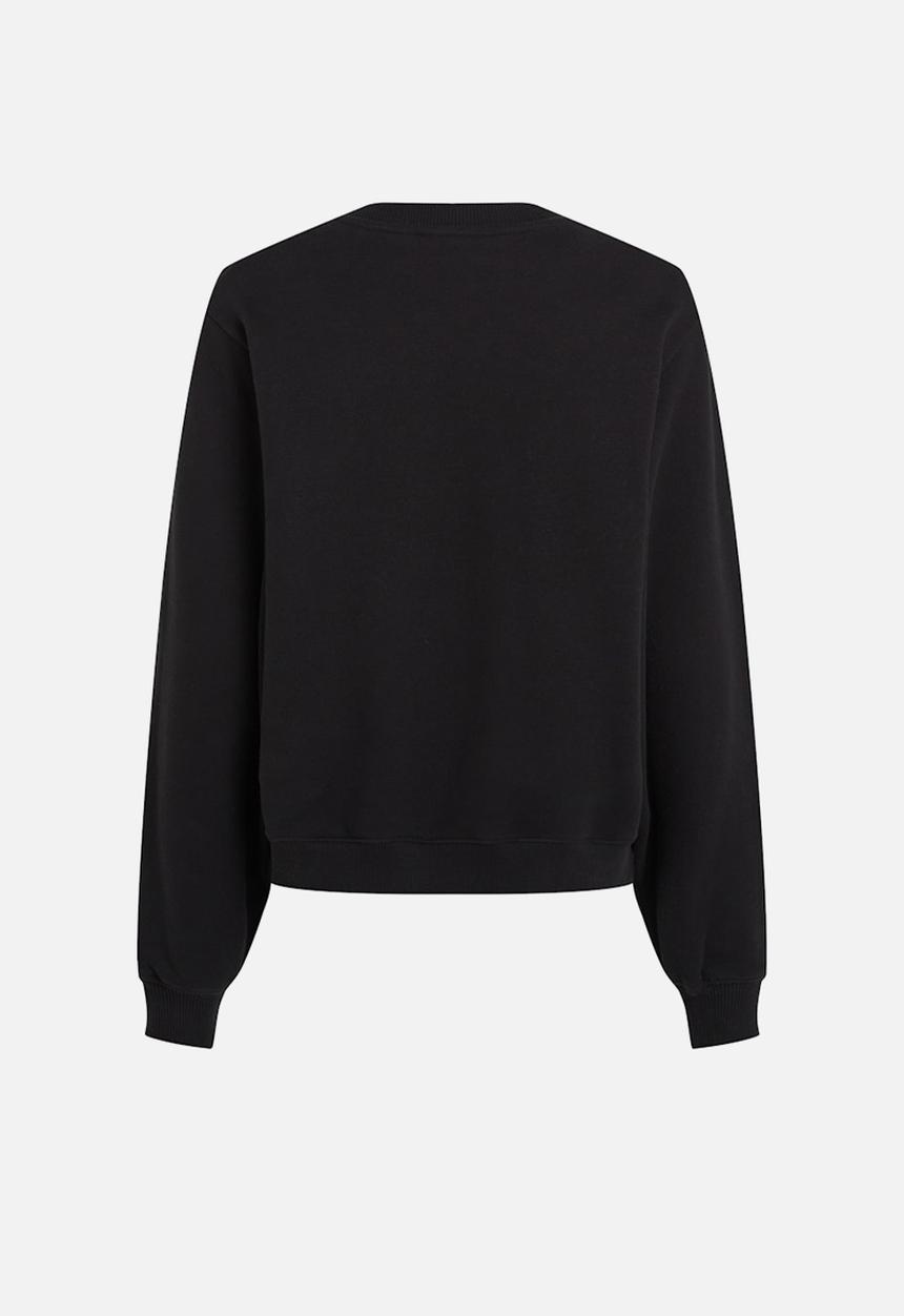 Calvin Klein - Plus chenille monologo crewneck - ck black