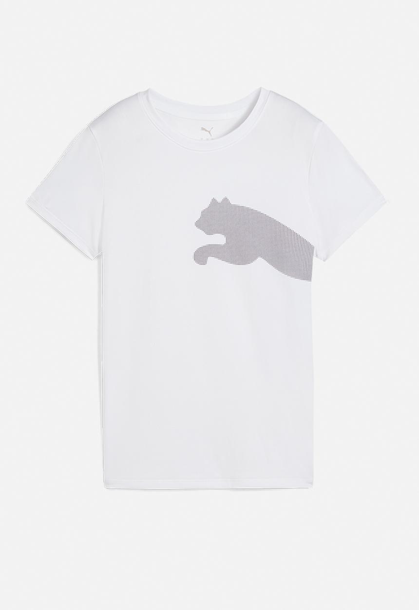 PUMA - W Tad Big Logo Tee - Puma White