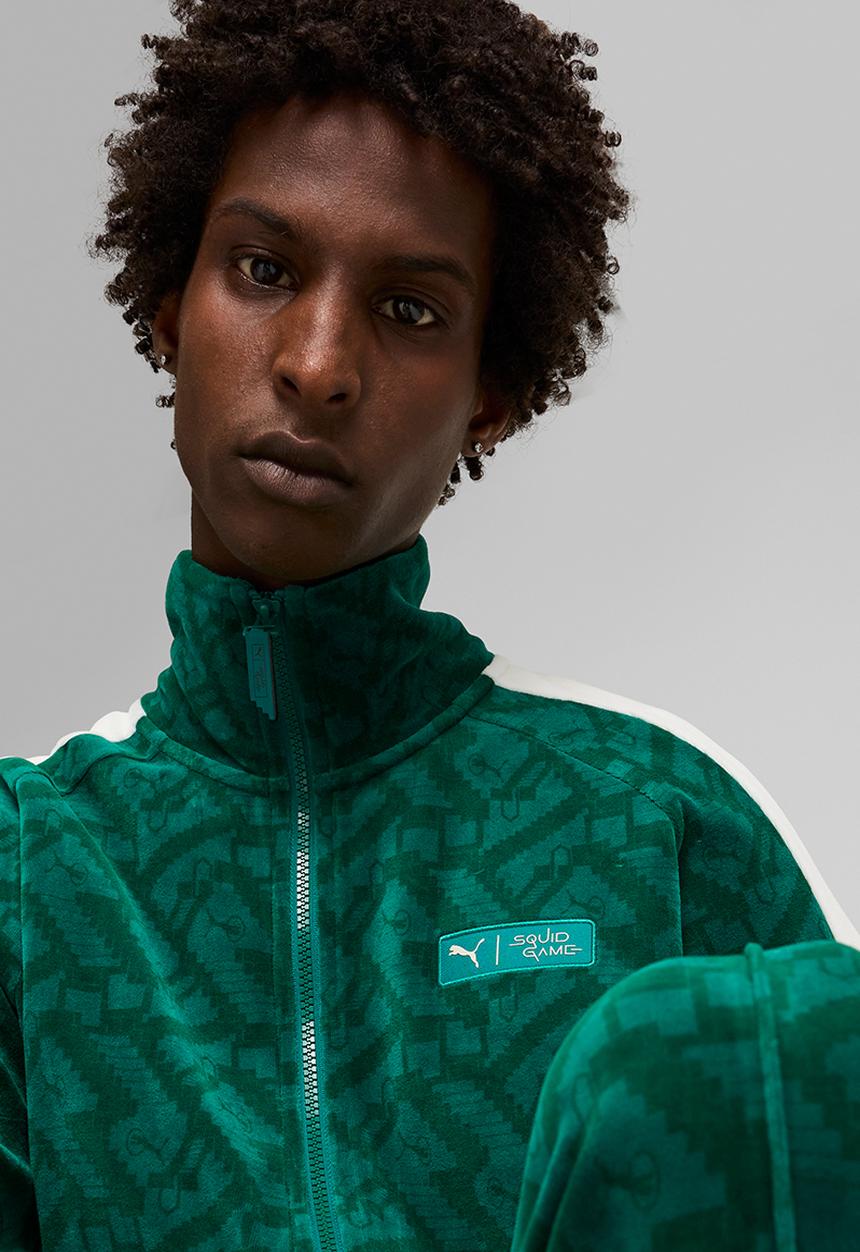 PUMA - PUMA X SQUID GAME T7 Iconic Track Jacket - Mint Tea