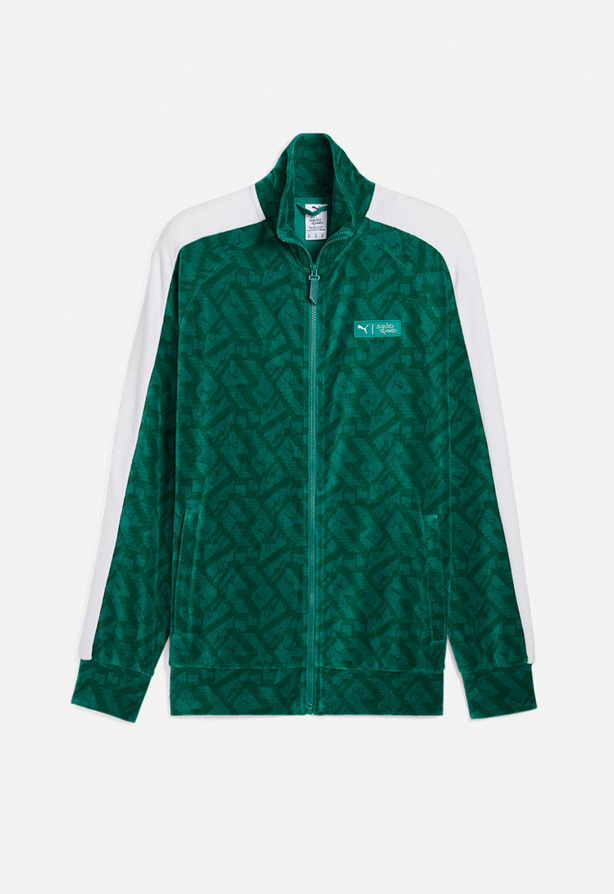 PUMA - PUMA X SQUID GAME T7 Iconic Track Jacket - Mint Tea