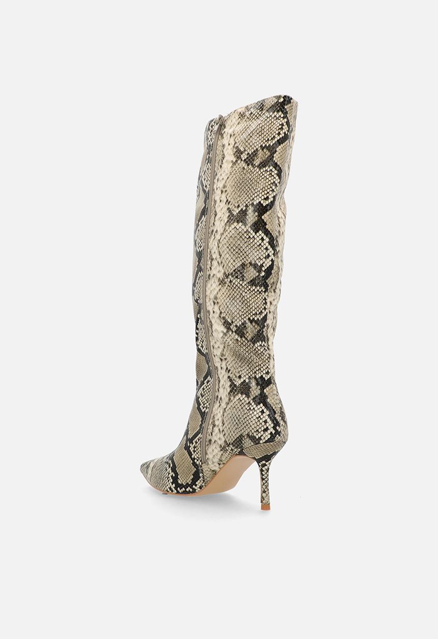 Public Desire - Amped  boot - snakeskin