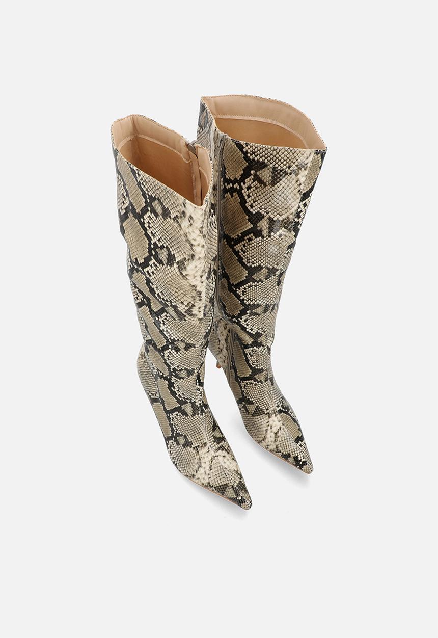 Public Desire - Amped  boot - snakeskin