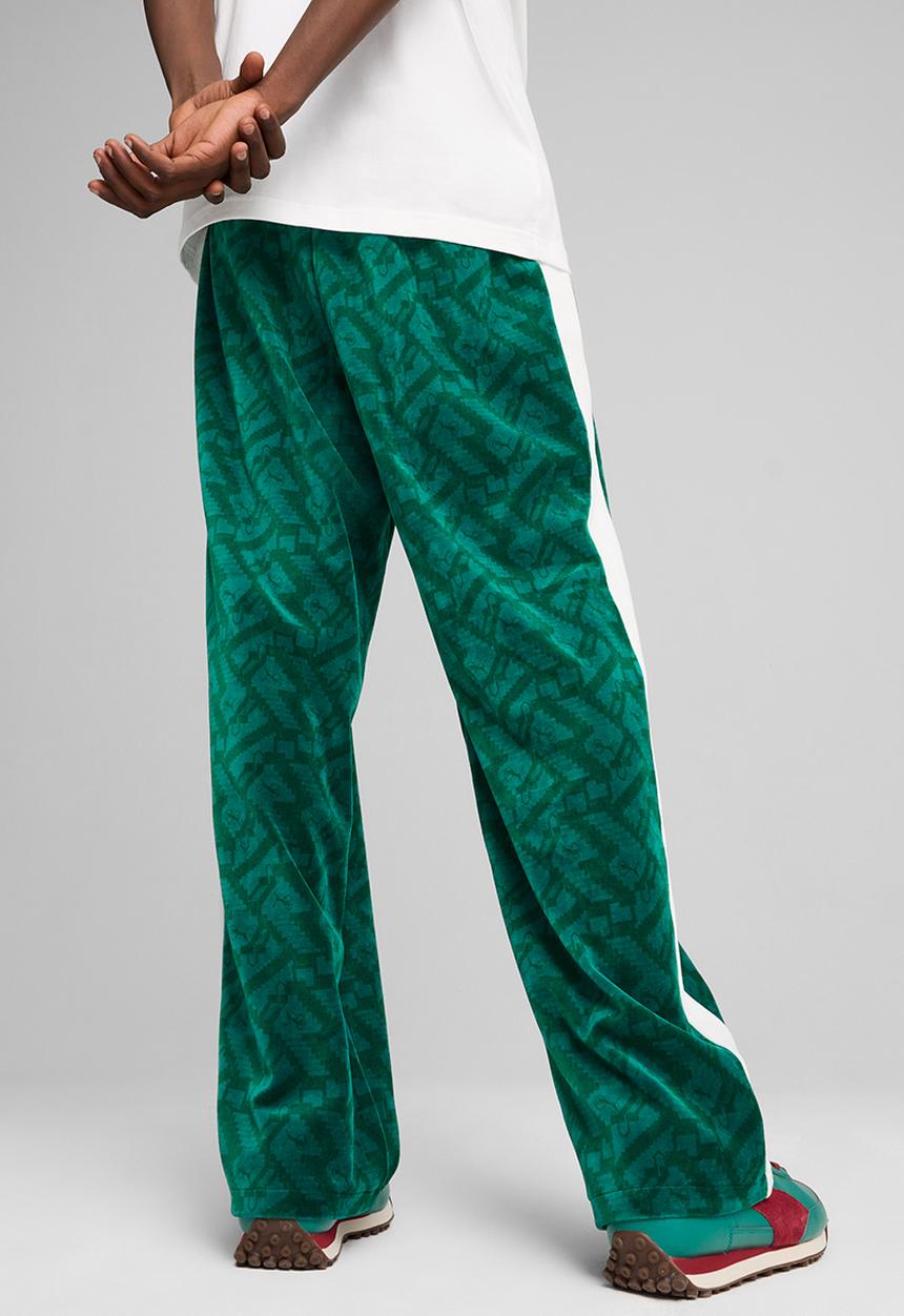 PUMA - PUMA X SQUID GAME T7 Iconic Straight Track Pants - Mint Tea