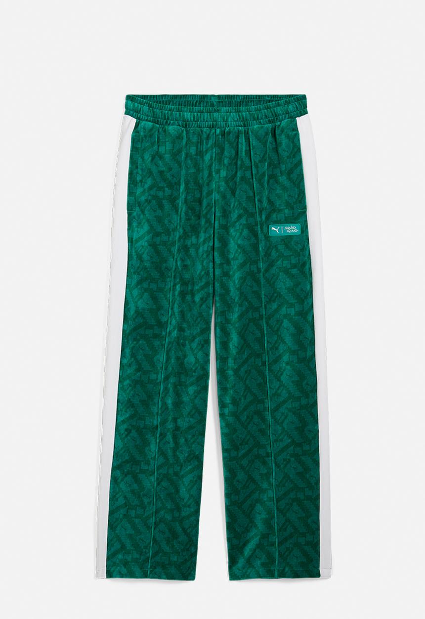 PUMA - PUMA X SQUID GAME T7 Iconic Straight Track Pants - Mint Tea