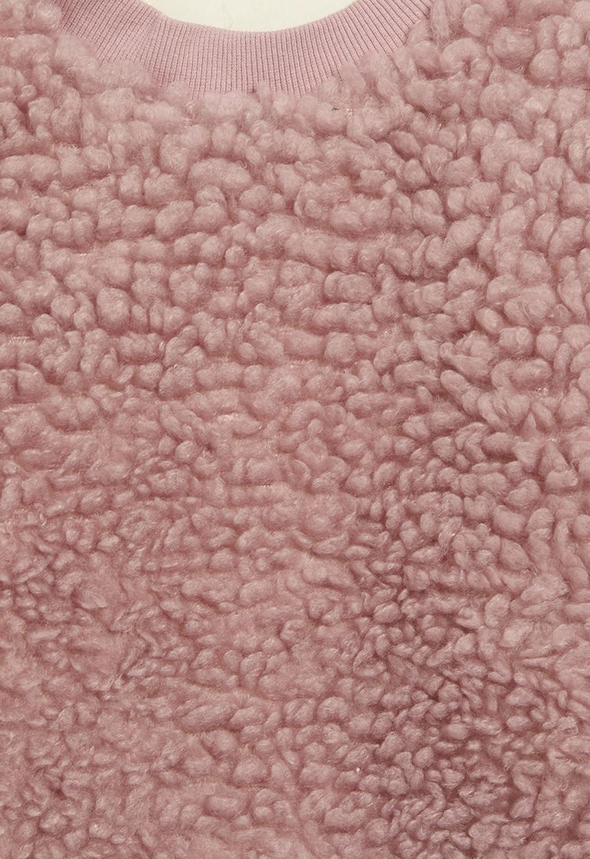 Pop Candy - Teddy fleece sweater-pink