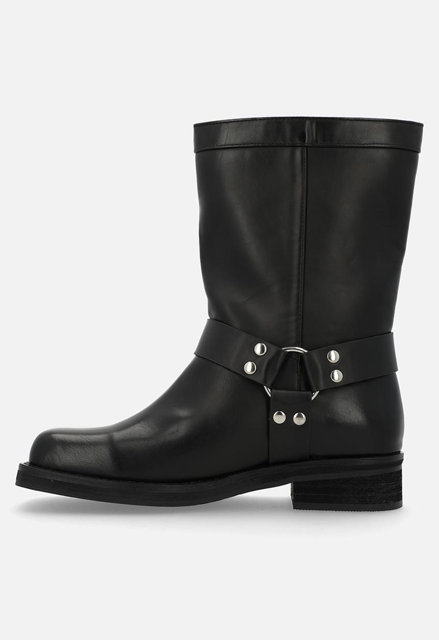 Public Desire - Stallion  boot - black pu