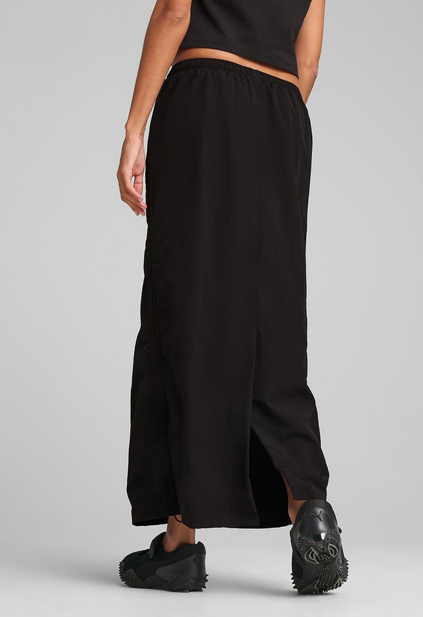 PUMA - Wardrobe Ess Woven Maxi Skirt - Puma Black