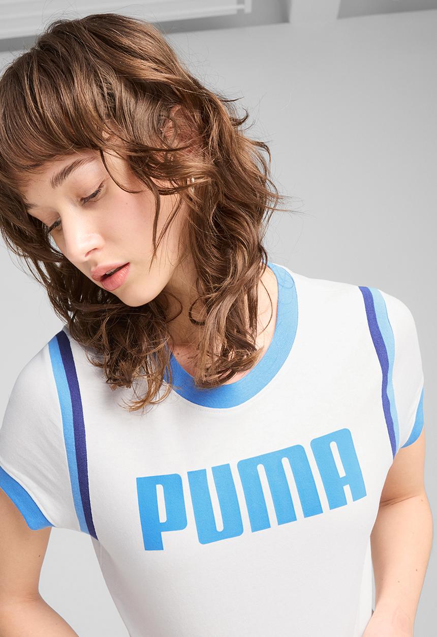 PUMA - Future.Puma.Archive Graphic Baby Tee - Puma White