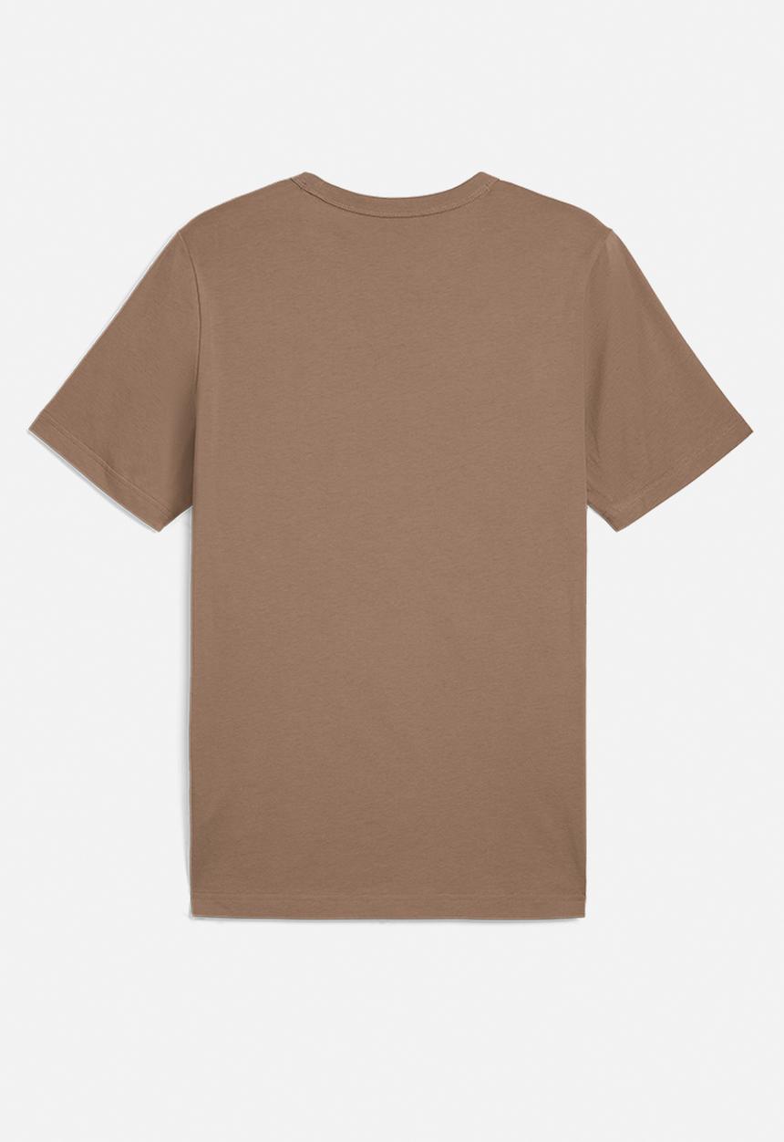 PUMA - PUMA CLASS Graphic Tee - Totally Taupe