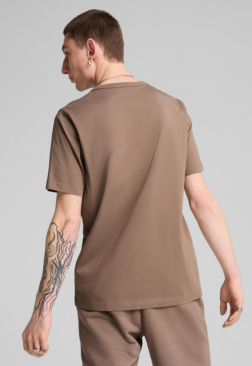 PUMA - PUMA CLASS Graphic Tee - Totally Taupe