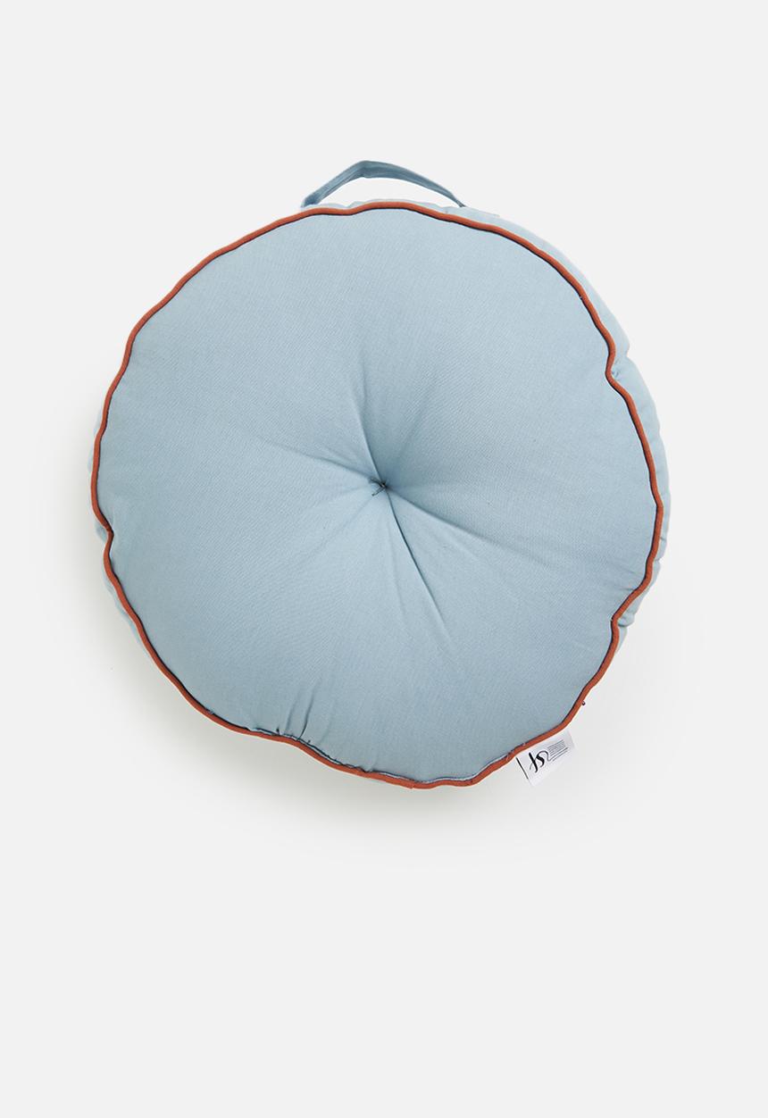 Sixth Floor - Amaana floor cushion - Blue