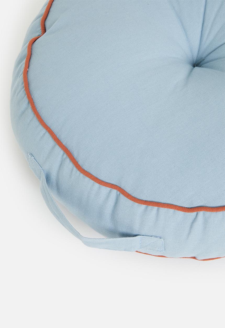 Sixth Floor - Amaana floor cushion - Blue