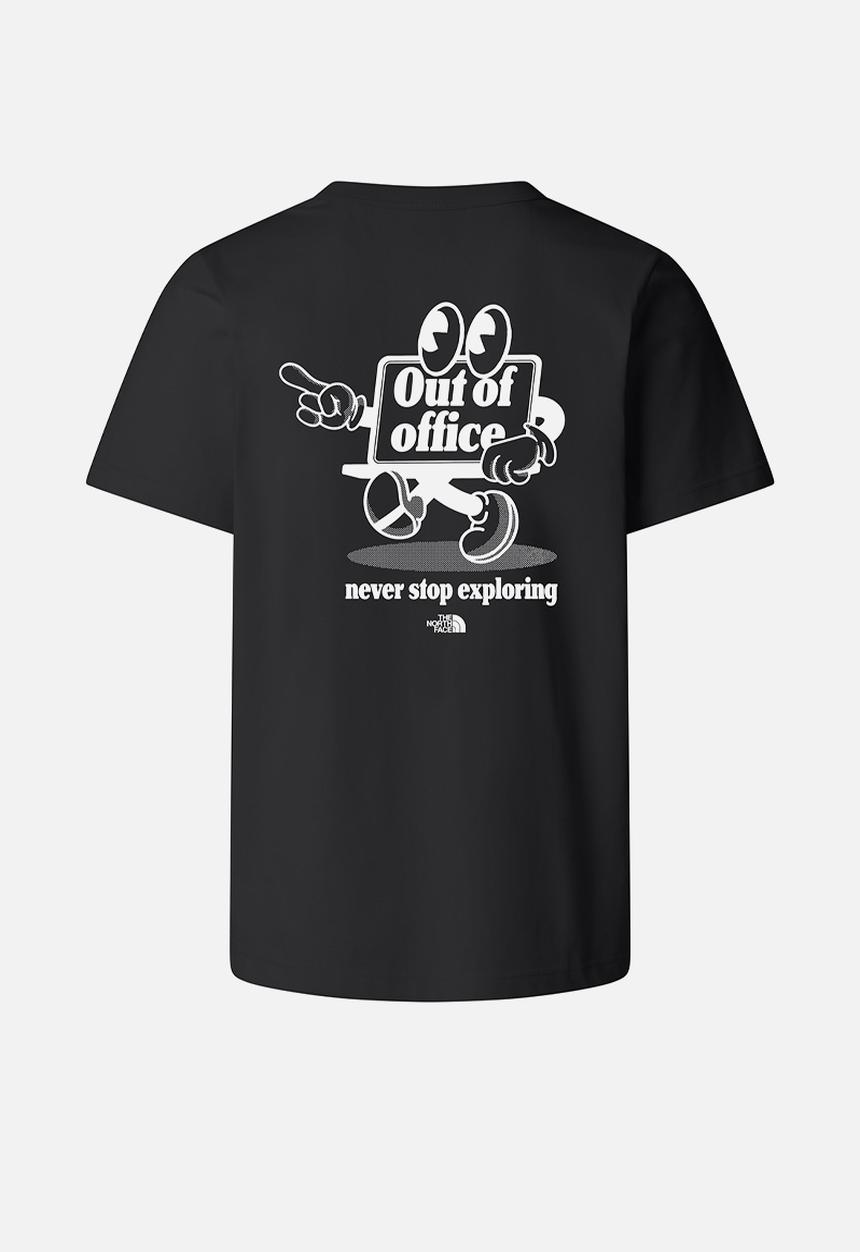 The North Face - U s/s cartoon logo relaxed tee - tnf black