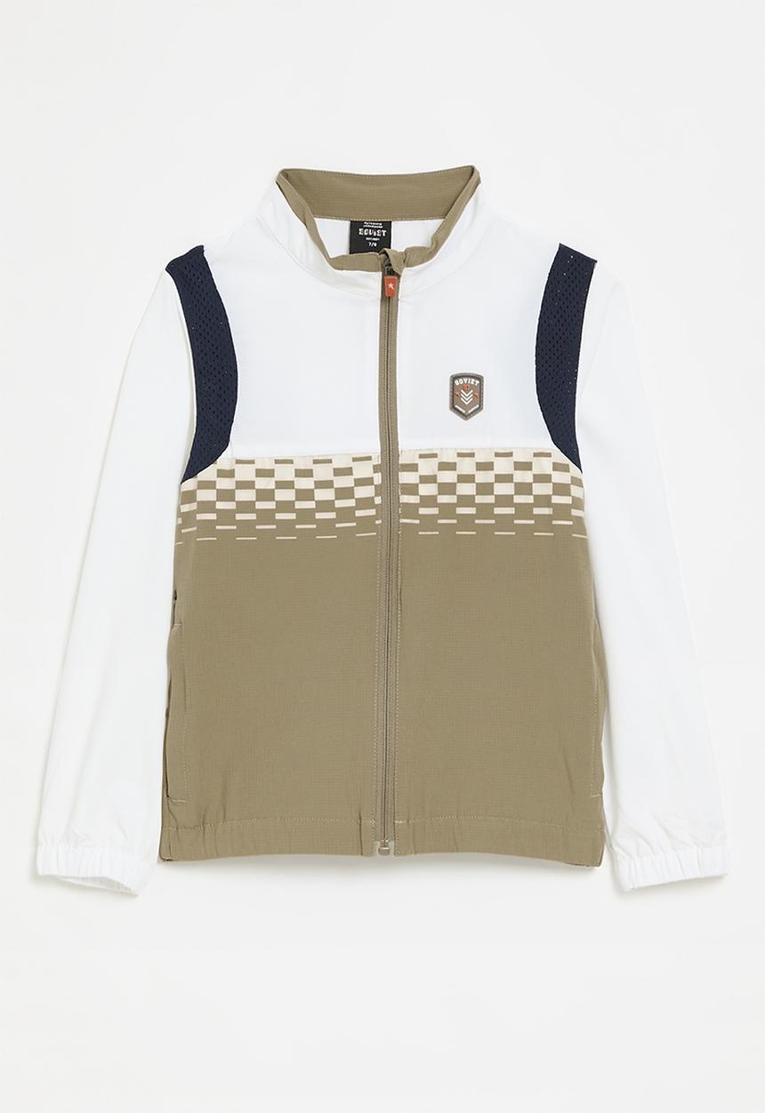 SOVIET - Boys track jacket - khaki