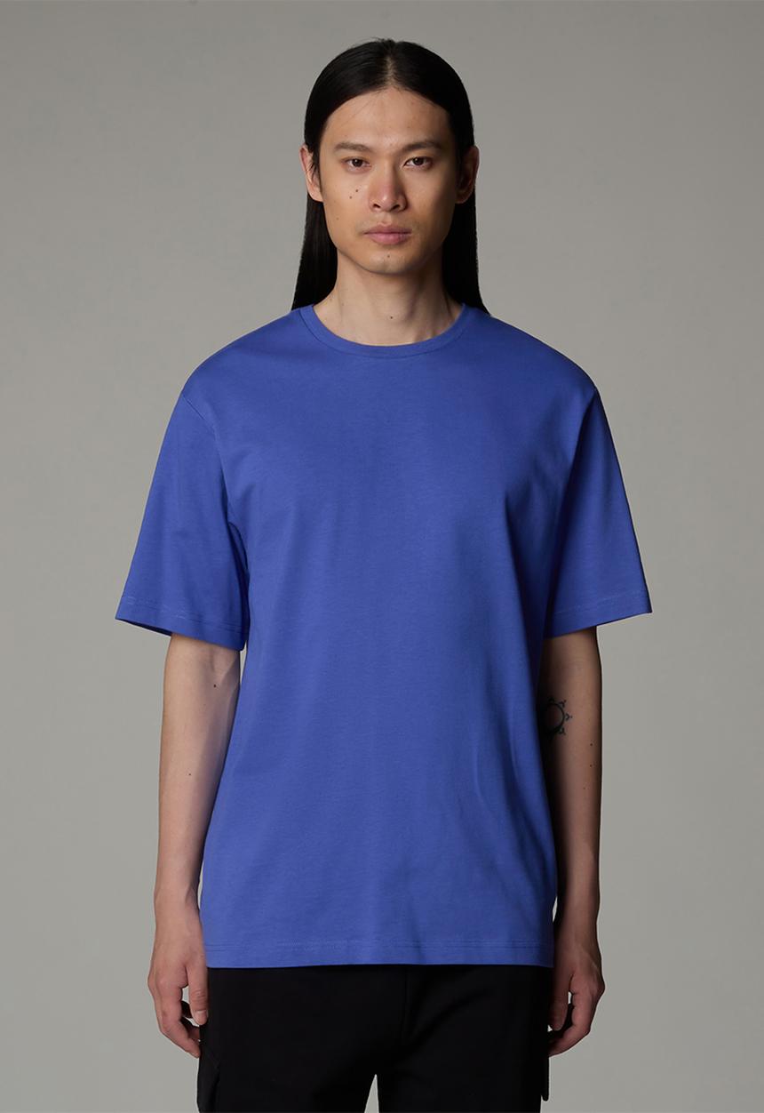 The North Face - Ss logo rmst relaxed tee - indigo plum