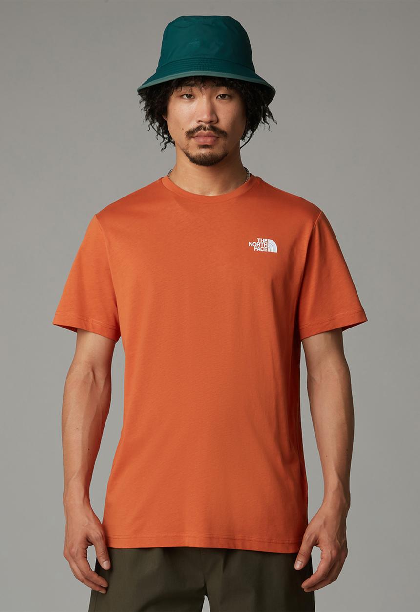 The North Face - S/s box nse tee - iron bronze/tnf black