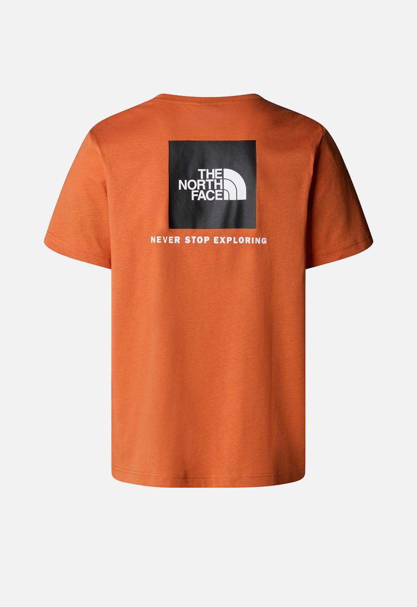 The North Face - S/s box nse tee - iron bronze/tnf black