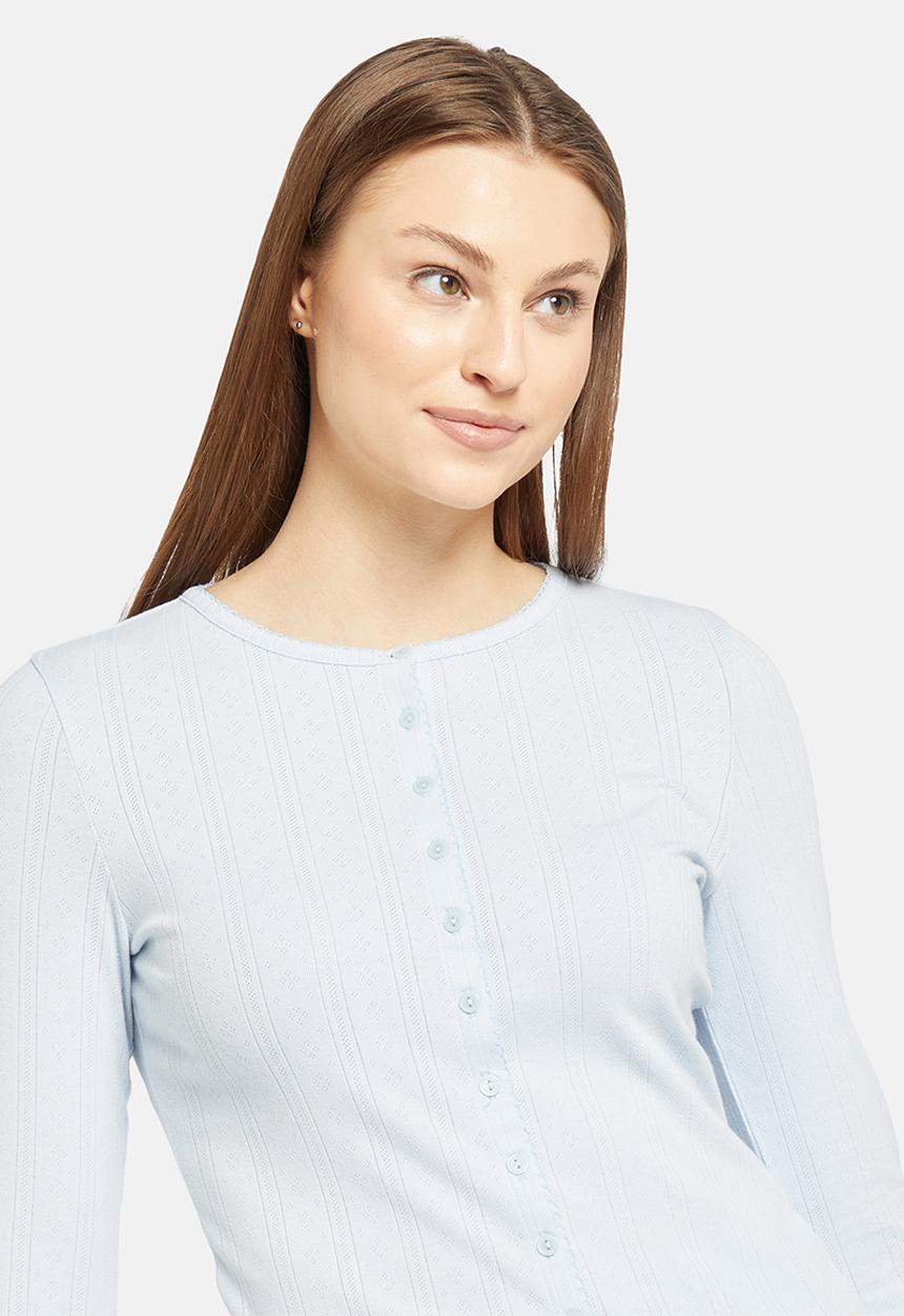 Levi’s® - Dry Goods Pointelle Long sleeve - Skyway