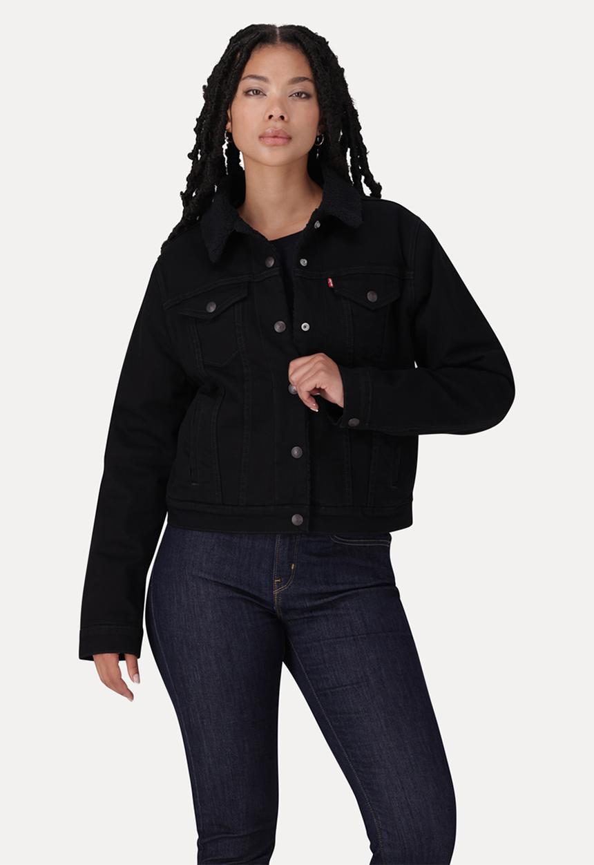 Levi’s® - Og Sherpa Trucker Za - Black