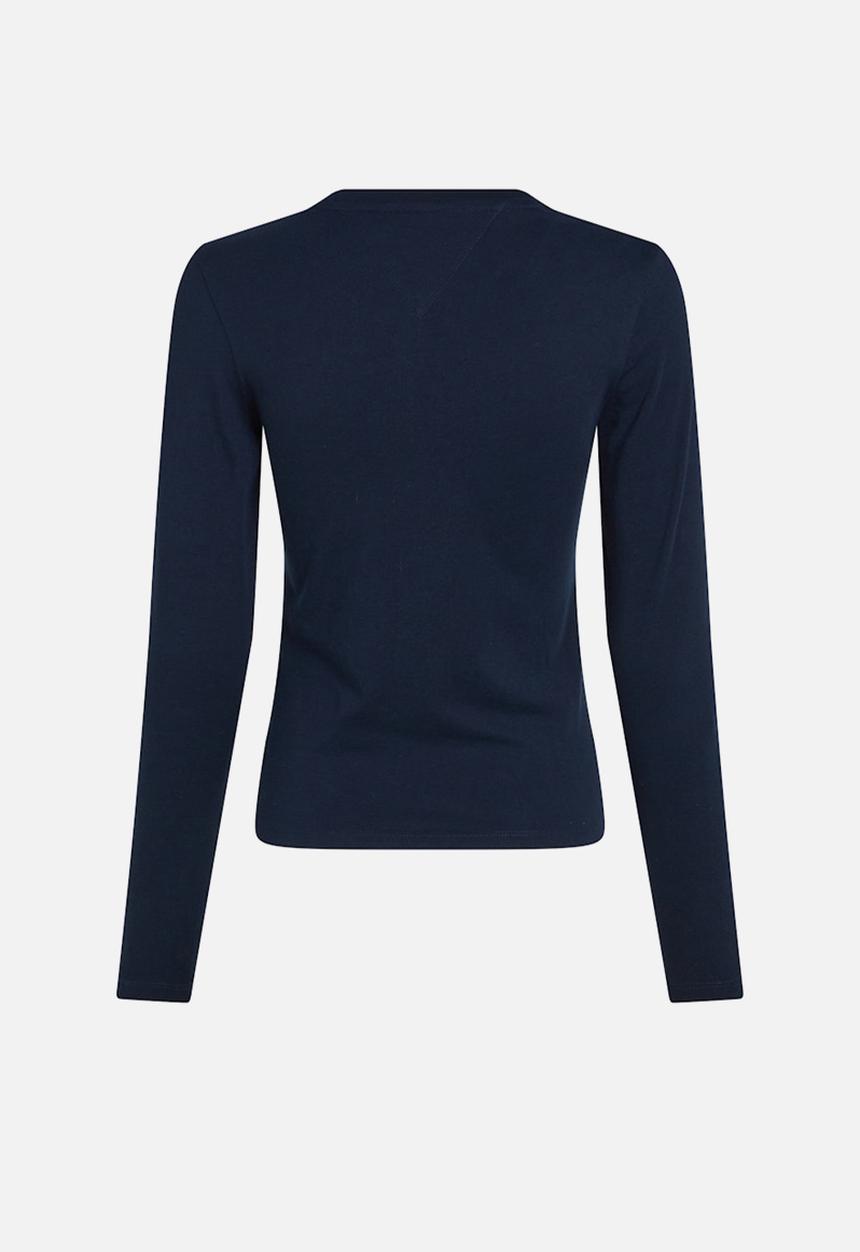 Tommy Hilfiger - Tjw Slim Essential Logo 2 Ls Ext - Dark Night Navy