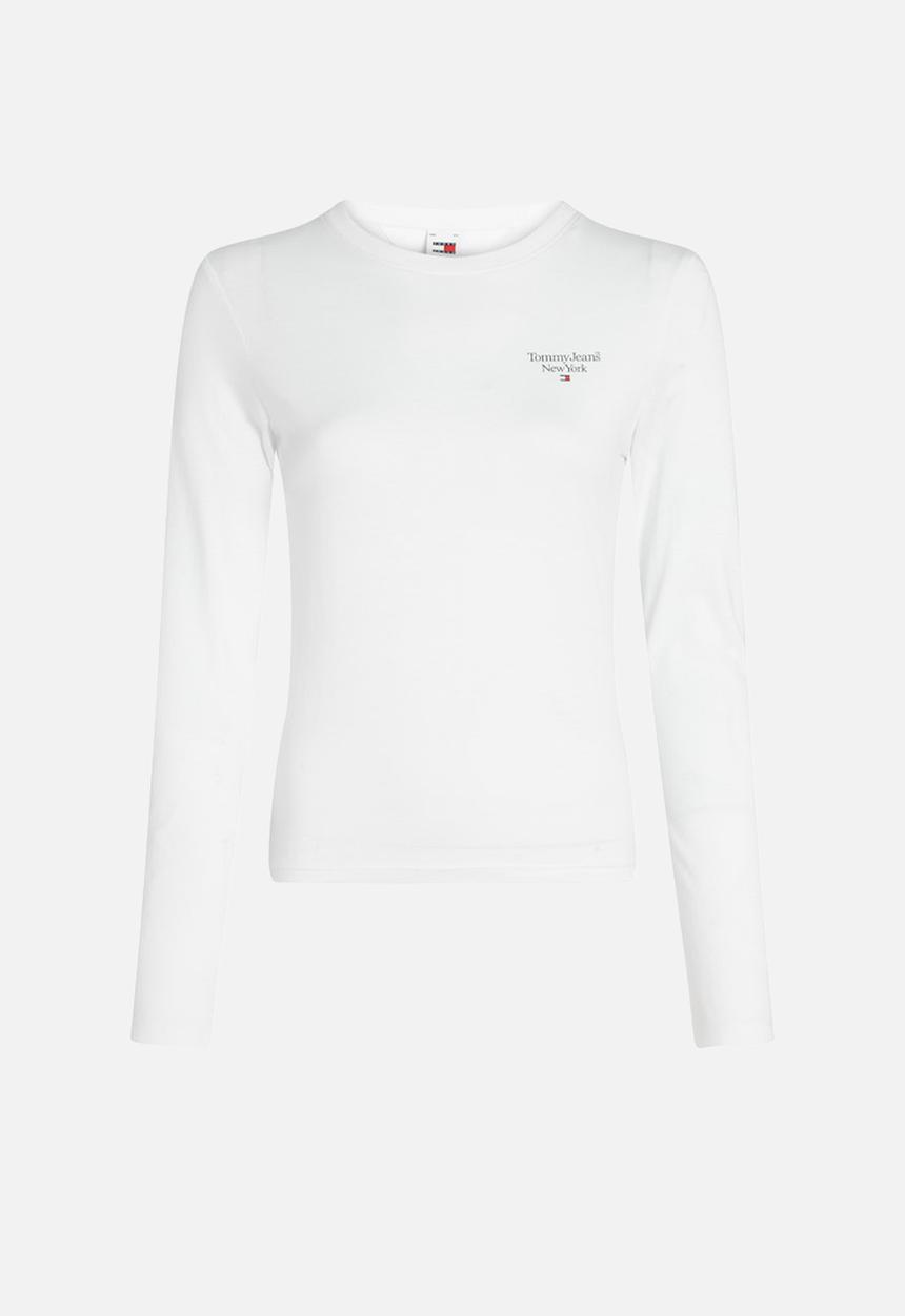 Tommy Hilfiger - Tjw Slim Essential Logo 2 Ls Ext - White