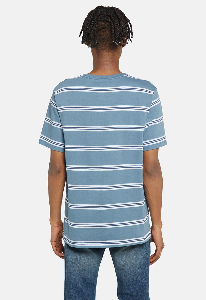 Levi’s® - Short sleeve original hm tee rowan stripe - steam blue