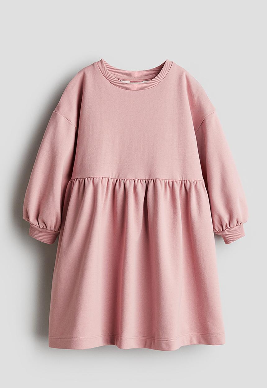 H&M - Oversized sweatshirt dress - pink