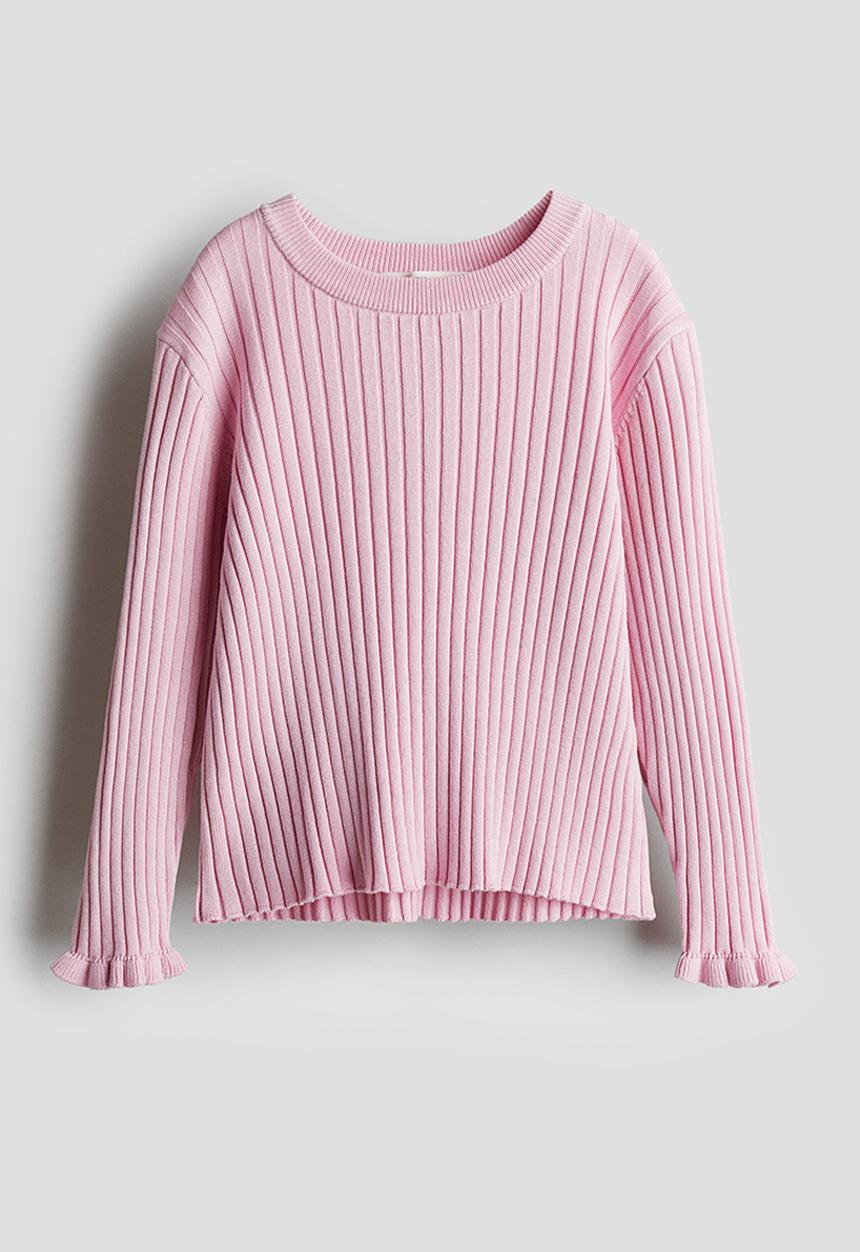 H&M - Rib-knit jumper - pink