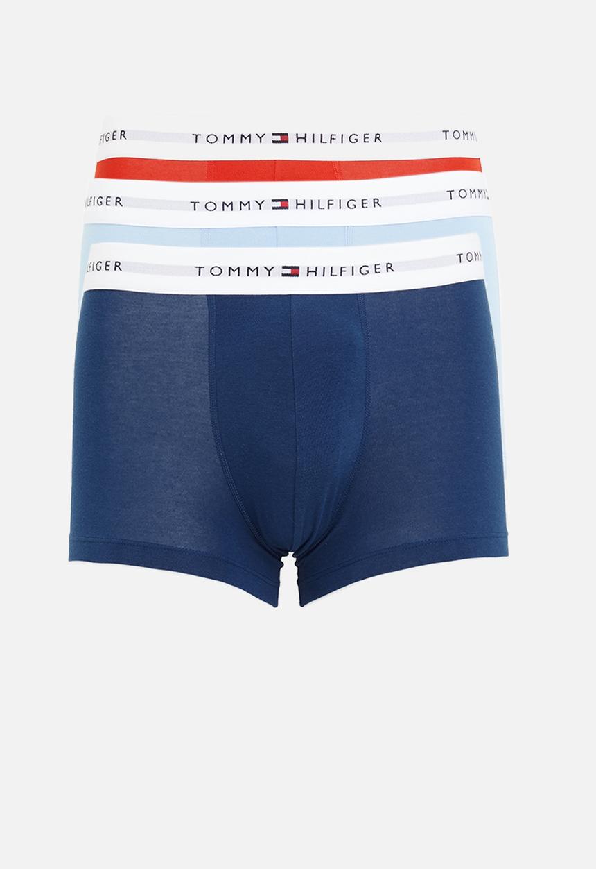 Tommy Hilfiger - 3P Trunk - Fierce Red/Well Water/Anchor Blue